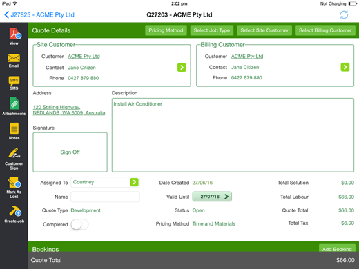 Flexible Quoting & Estimating Software